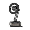 Snzou SN-562 Vacuum Suction Phone Holder Toggle Adsorption - Black/Silver