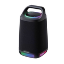 Snzou SN-29 Portable Speaker 160W, 5 Colors Ambiance Lights That Beat with Rhythm - Black