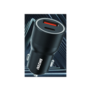 Snzou SN-336 TurboCharge 45W Dual Port Car Charger - Black