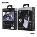 Snzou SN-935 Power Bank 10000mAh 45W Mini Charging Cable - Gray