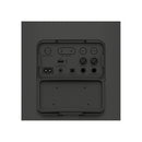 سوني XV800 مكبر صوت المحمول للحفلات بتقنية البلوتوث، مقاوم للماء IPX4، مع بطارية تدوم حتى 25 ساعة، ومقبض وعجلات مدمجة - SRS-XV800/B،