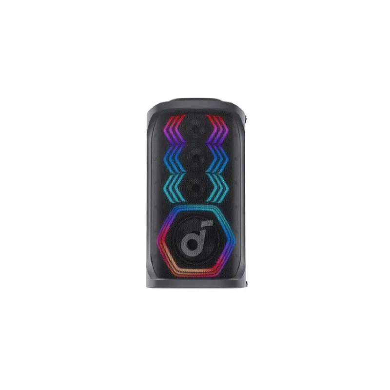 SoundCore Rave 3S AI Party Speaker With 2 Wireless Microphones, 200W - Black