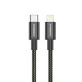System Max N29 Charging Data 30W Type-C to Ligtning Cable - Black