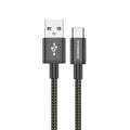 System Max N30 Charging Data 60W Type-A to Type-C Cable - Black