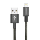 سيستم ماكس كيبل شحن لايتننج USB-A بقوة 30 واط من  N31 - أسود