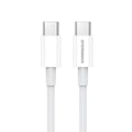System Max P28 Charging Data 60W Type-C to Type-C Cable - White