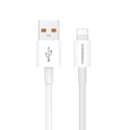 System Max P31 Charging Data 30W USB A Ligtning Cable - White