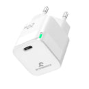 System Max SM-20CX Charger Mini PD 20W USB-C - GAN Cable - White