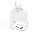 System Max SM-65A2C Charger 65w Gan - White