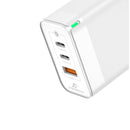 System Max SM-65A2C Charger 65w Gan - White