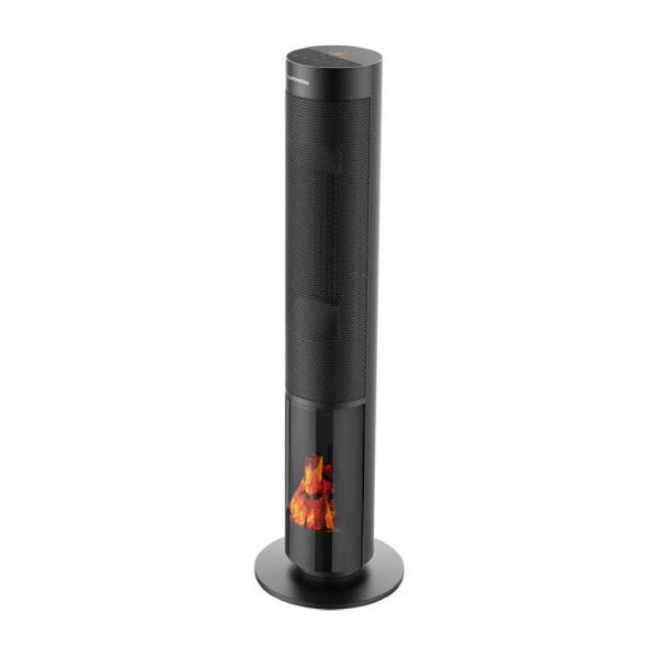 TORNADO Ceramic Heater 2000 Watt 16 meter Remote, Black, TPH-2000DF

