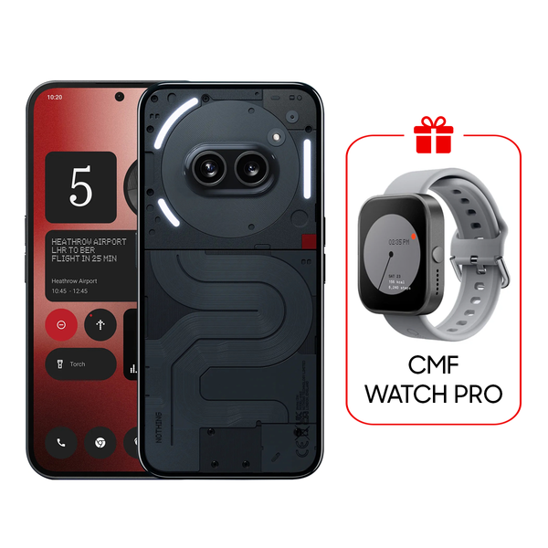 Nothing Phone (2a), 256GB, 12GB RAM, Dual 50 MP, 5000 mAh Battery + cmf Watch Pro Gift🎁