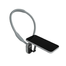 تيليسين حامل مغناطيسي للرقبة لكاميرات الحركة & الهواتف - رمادي