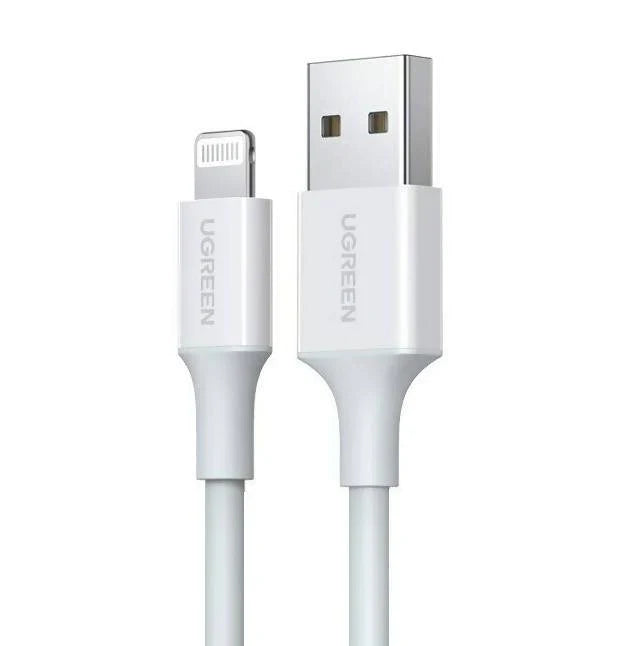 UGREEN 20730 USB-A to Lightning 2.4A Charging Cable 2m - White