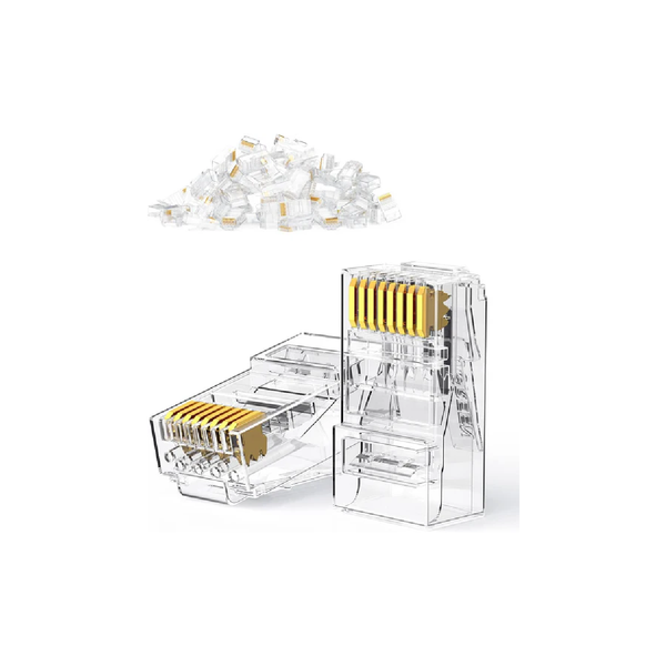 Ugreen Cat 6 Unshielded RJ45, 50 Pack - Clear