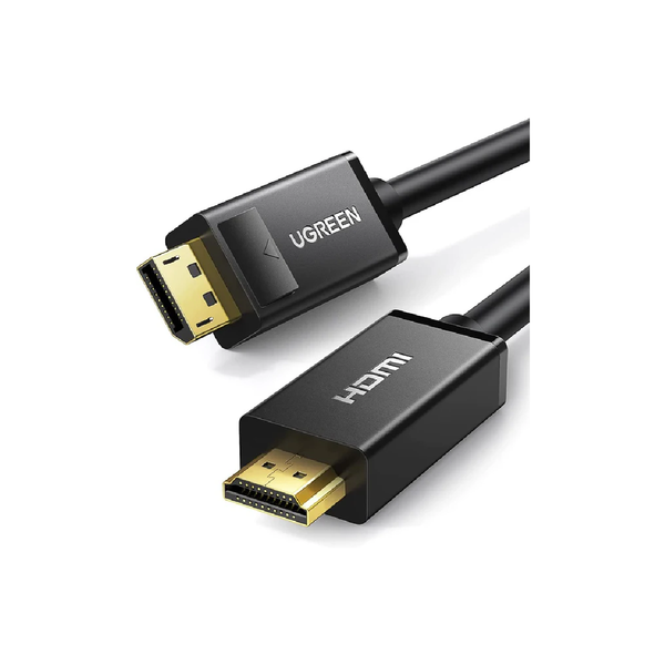 Ugreen DP Male to HDMI Male Cable 1m - Black