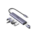 Ugreen USB-C 5 in 1 Multifunction Adapter - Gray