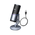 Ugreen CM769 Gaming USB Microphone With RGB Lights – Grey
