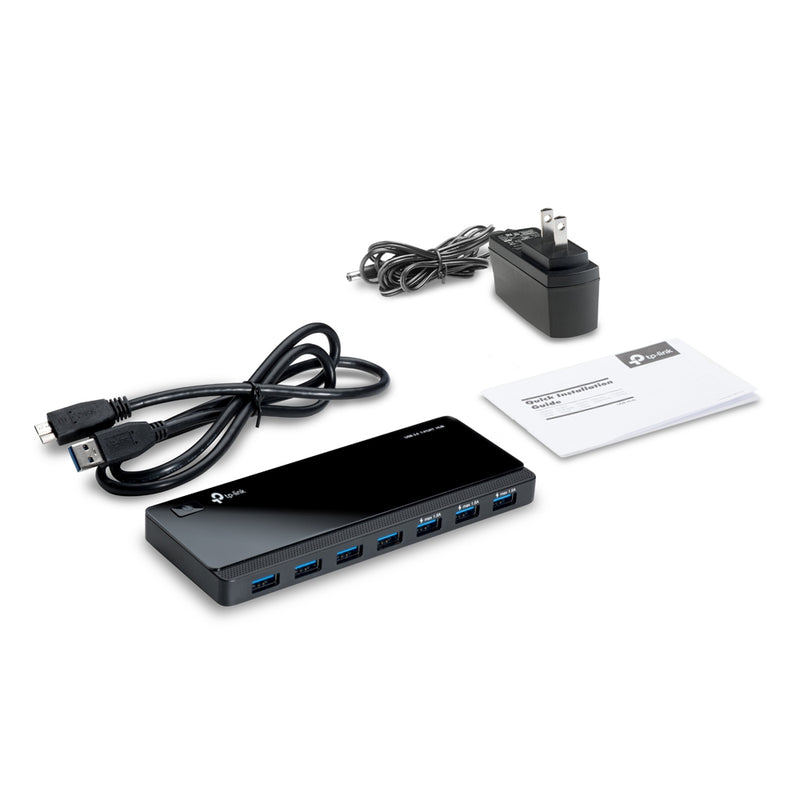 TP-LINK USB 3.0 7-Port Hub - UH700 - Black