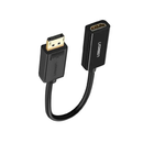 يوجرين محول بدقة 4K من DisplayPort ذكر إلى HDMI أنثى - أسود