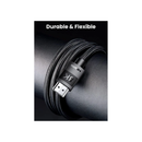 يوجرين كابل اتش دي ام اي 8k، من ذكر إلى ذكر، برايدد بطول 3 متر - أسود
