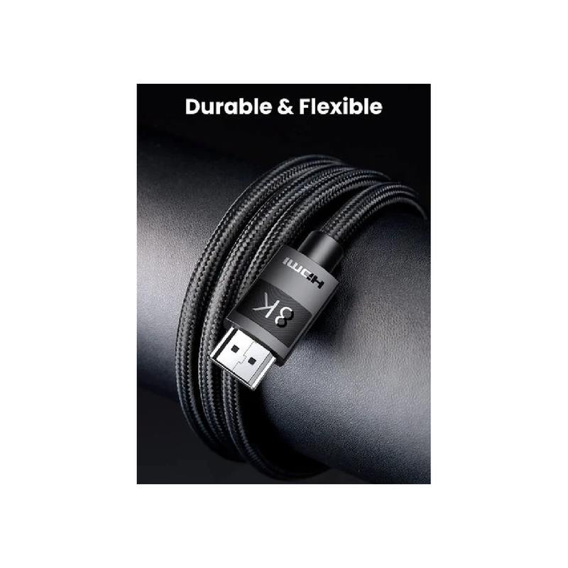 Ugreen 8k HDMI Cable Male to Male Braided 3m - Black