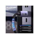 يوجرين كابل ديزبلاي بورت 16K بطول 1 متر - أسود