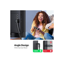 يوجرين كابل اتش دي ام اي بزاوية قائمة 90 درجة بطول 3 متر - أسود