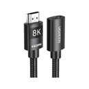 يوجرين كابل تمديد اتش دي ام اي بطول 1 متر - أسود