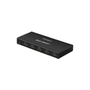 يوجرين موزع اتش دي ام اي من 1 في 4 مخرج - أسود