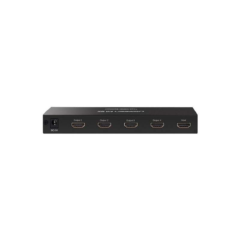 Ugreen HDMI Splitter 1 in 4 Out - Black