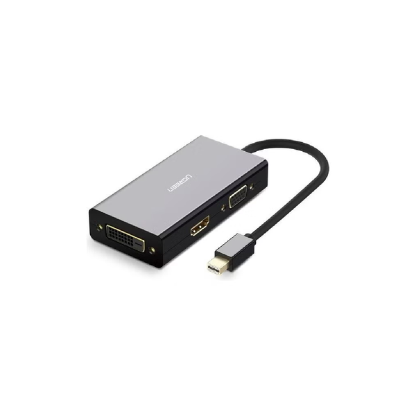 Ugreen Mini DP to HDMI -VGA-DVI - Converter - Black