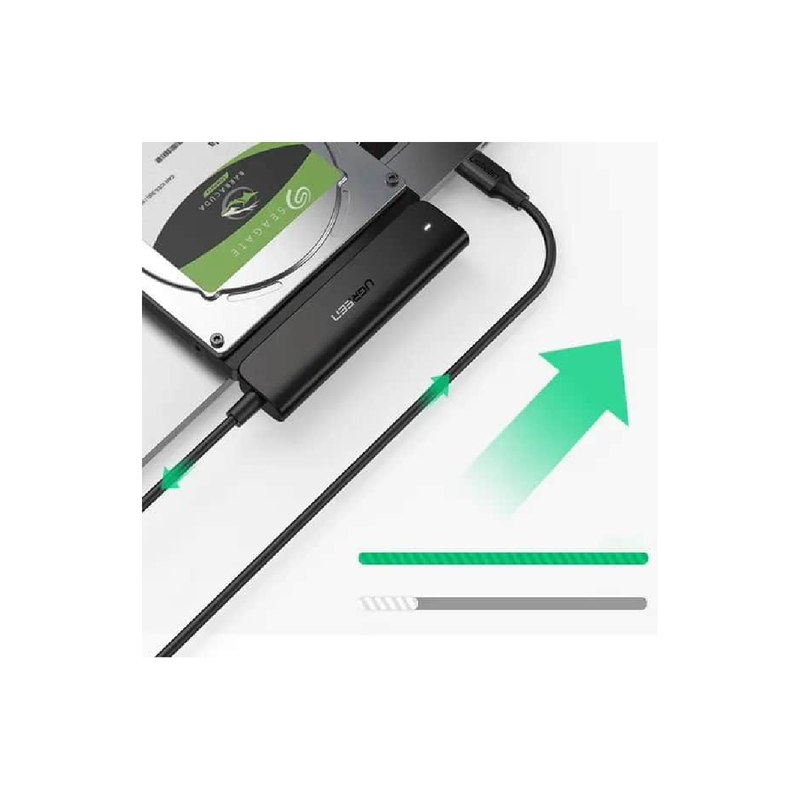 Ugreen USB-C 3.0 to 2.5-inch Sata Converter 50cm - Black