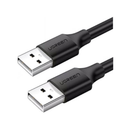 يوجرين كابل يو إس بي 2.0 من النوع A ذكر إلى النوع A ذكر، طوله 1 متر - أسود