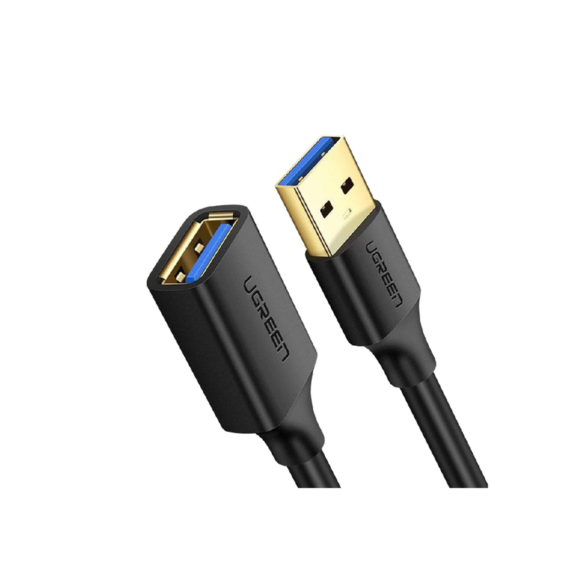 Ugreen USB 3.0 Extension to Male to Male Cable 1m - Black