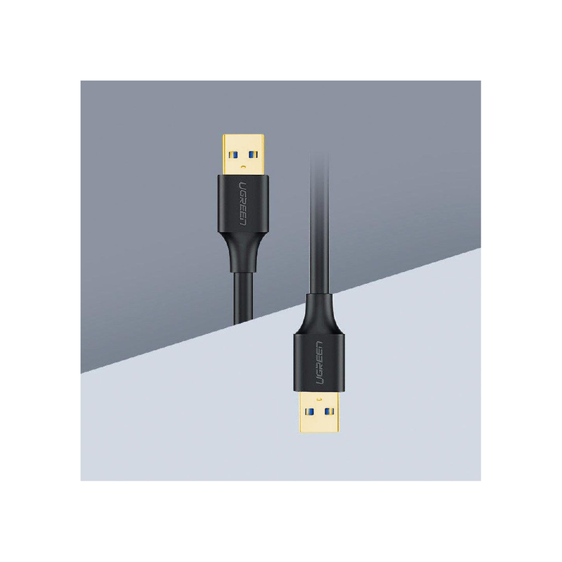 Ugreen USB-A 3.0 Male to Male Cable 1m - Black