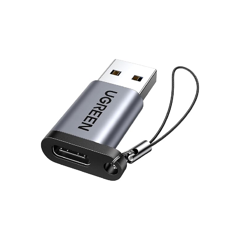 Ugreen USB 3.0-A to USB-C M/F Adpater - Gray