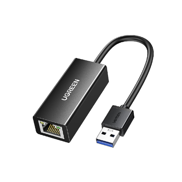 Ugreen USB 3.0GB Ethernet Adapter Aluminum Case - Black