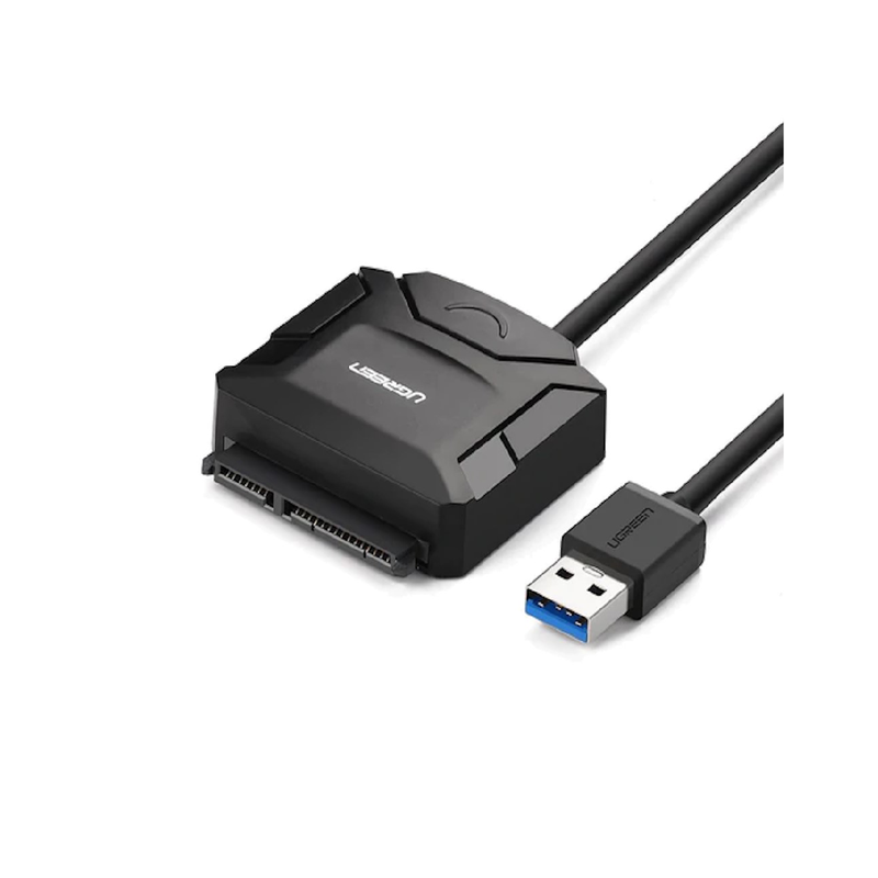 Ugreen USB 3.0 to Sata Hard Drive Adapter - Black