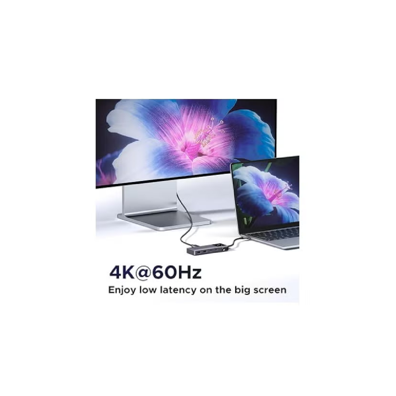 Ugreen Uno 6in1 USB-C, Hub - Gray
