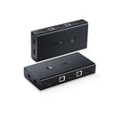 Ugreen CM200 HDMI Switch Box 2 In 1 Out KVM Switching – Black