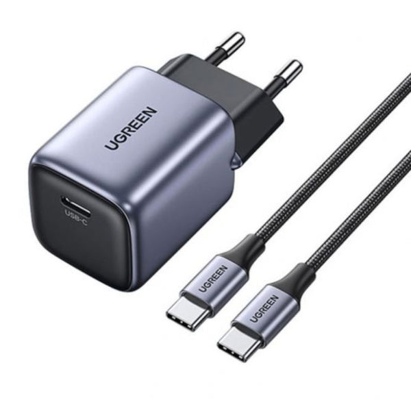 Ugreen Nexode USB-C PD Gan Fast Charger 30w - Black