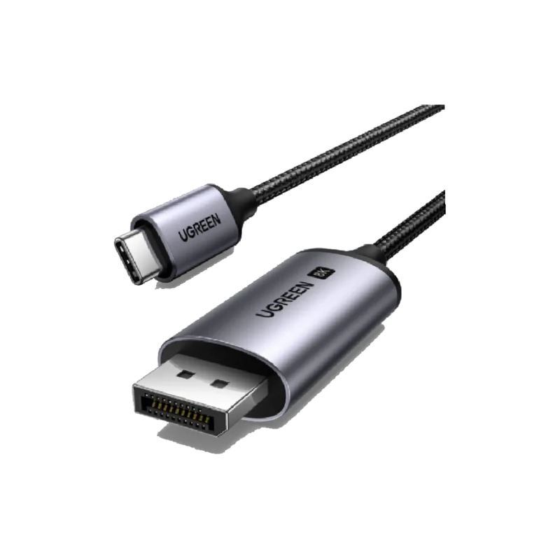 Ugreen USB-C to DIsplay Port 8k Cable 3m - Gray