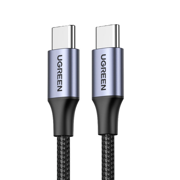 Ugreen Usb 2.0 C M/M Round Cable Nickel Plating Aluminum Shell 1M - Black