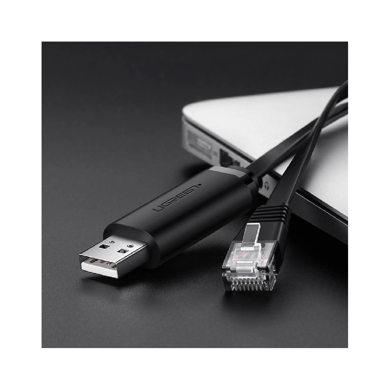 Ugreen USB to RJ45 Console Cable 1,5m - Black