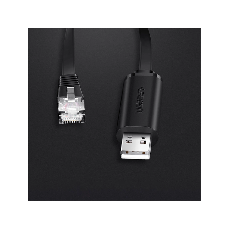 Ugreen USB to RJ45 Console Cable 1,5m - Black