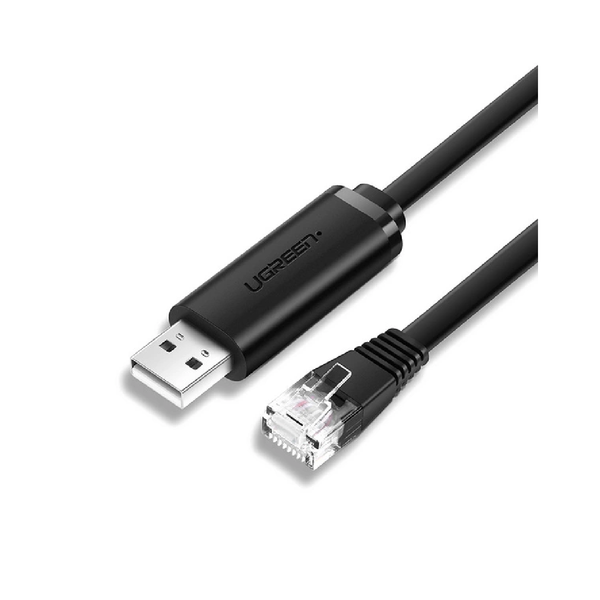 Ugreen USB to RJ45 Console Cable 1,5m - Black