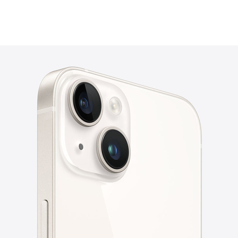Apple iPhone 14, A15 Bionic, 128GB, 6GB RAM - Starlight / Middle East Version
