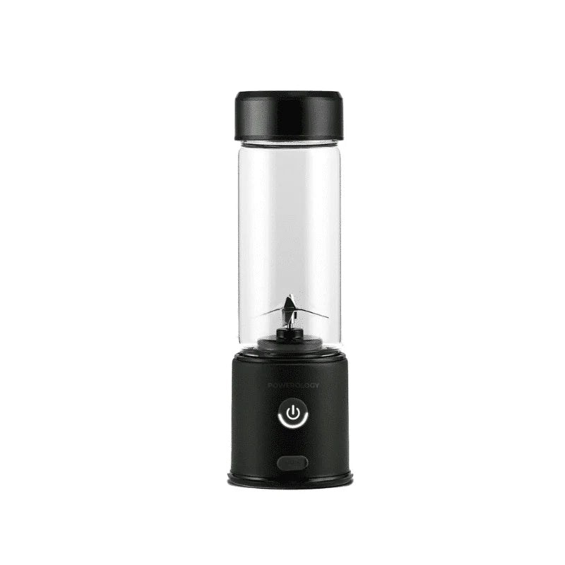 Powerology New 6-Blade Portable Juicer 450mL 126W – Black