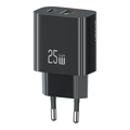 Usams CC315 T65 25W A+C Dual-Port Fast Charger